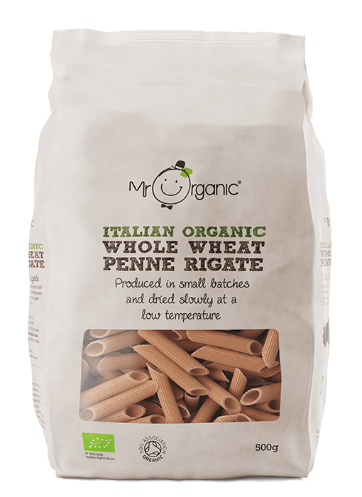 Mr Organic Whole Wheat Penne Pasta - 500g (Org)