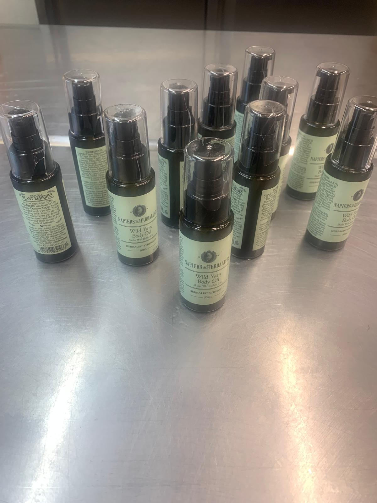 Napiers Wild Yam Body Oil - 50ML - CLEARANCE CORNER