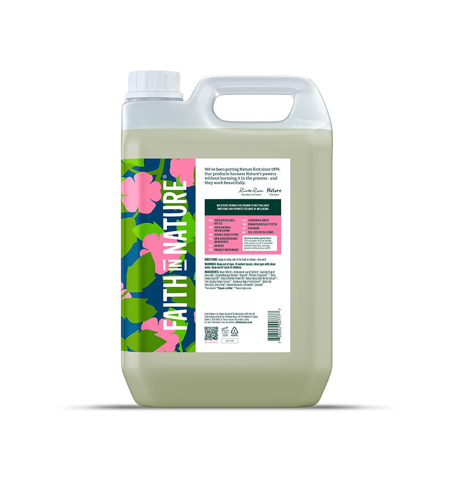 Faith in Nature (PREORDER) Body Wash - 5L