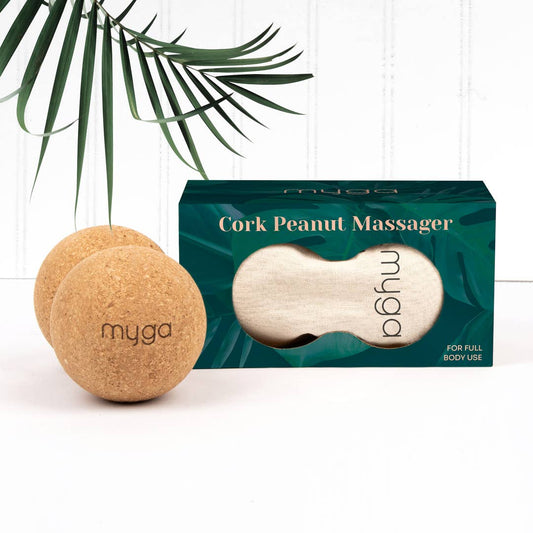 Myga Natural Cork Massage Peanut