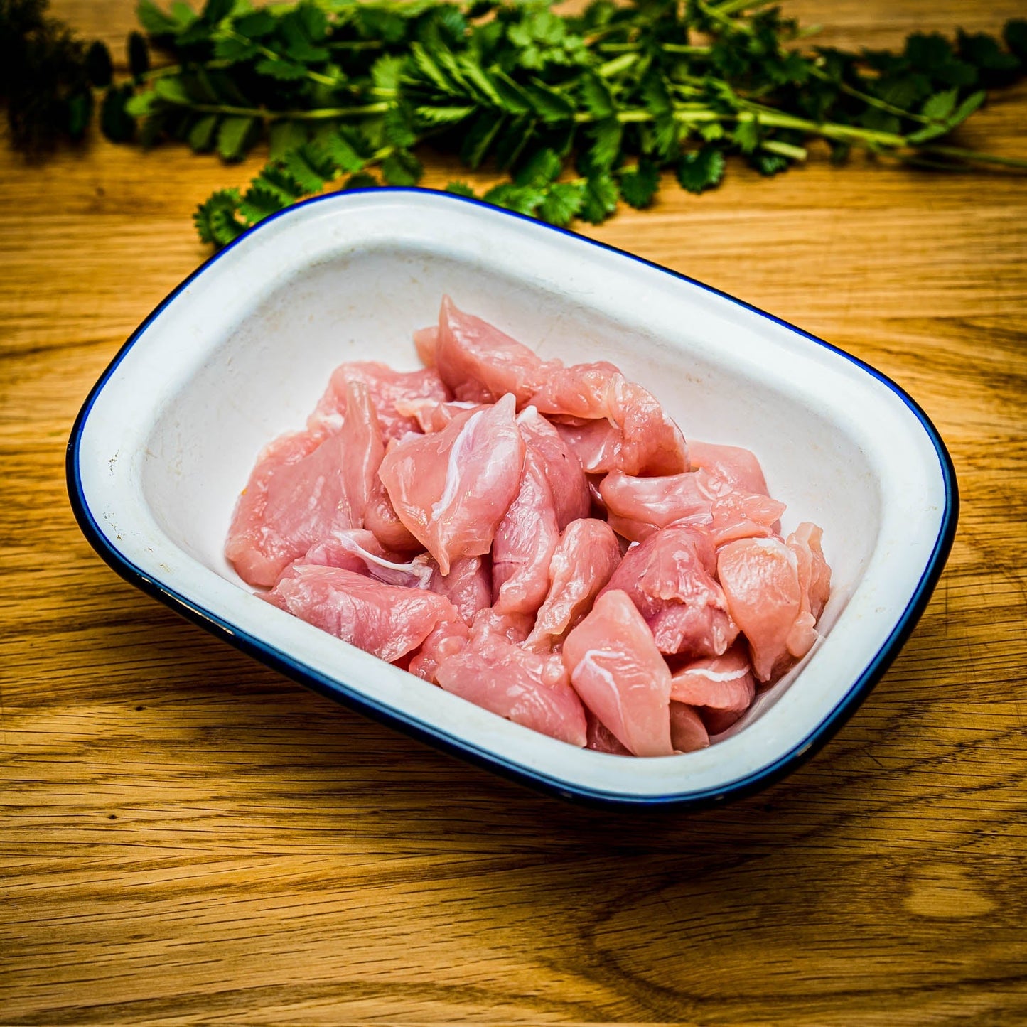 Frozen Organic Free Range Chicken Stirfry - 250G - Express (Org)