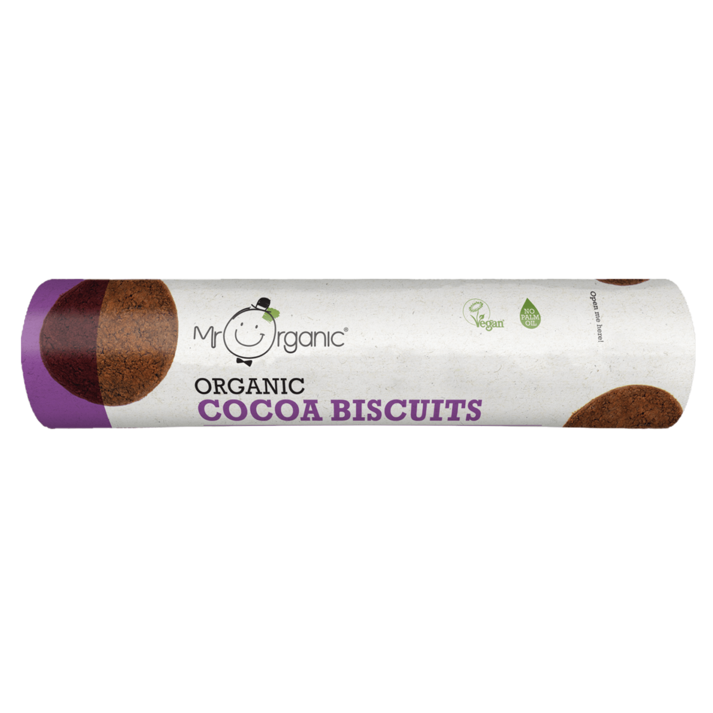 Mr Organic Cocoa Biscuits - Case of 12 X 250g (Org)