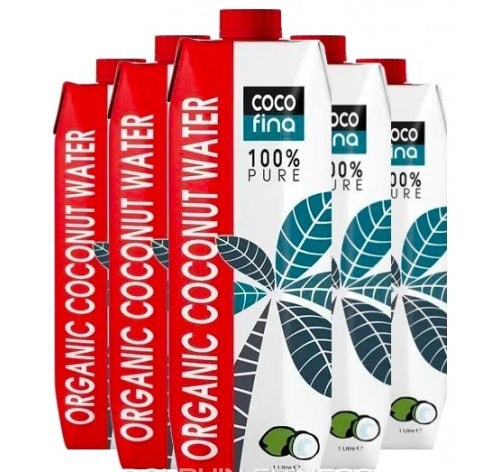 Cocofina Coconut Water - Case of 12 x 1L (Org)