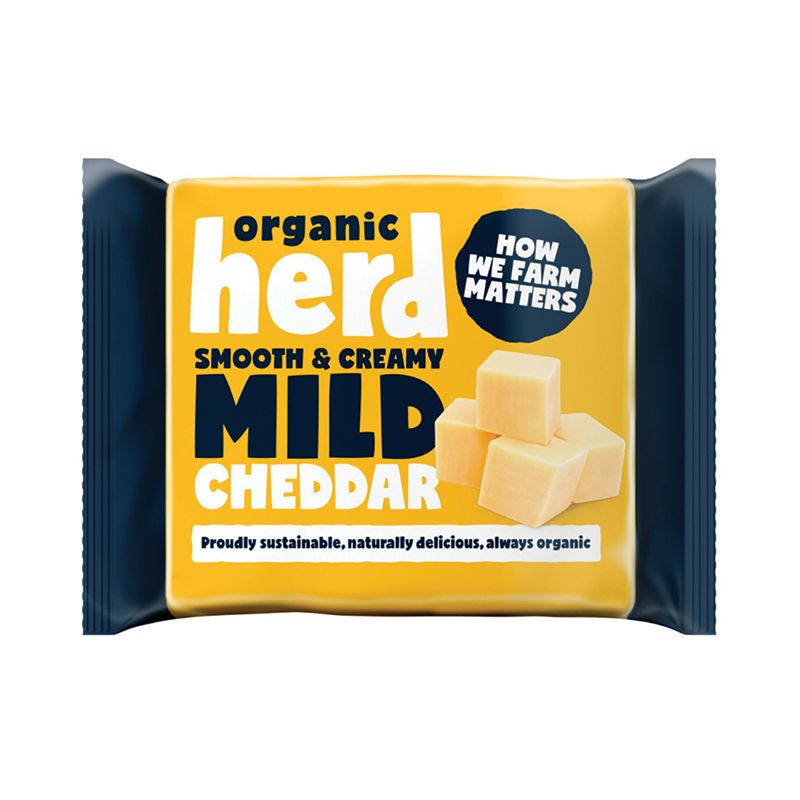 Organic Herd Mild Cheddar - 200G (Org)