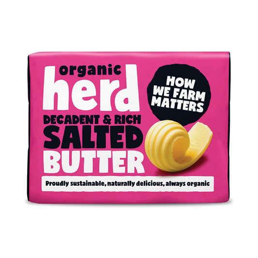 Organic Herd Salted Butter - 250G (Org)