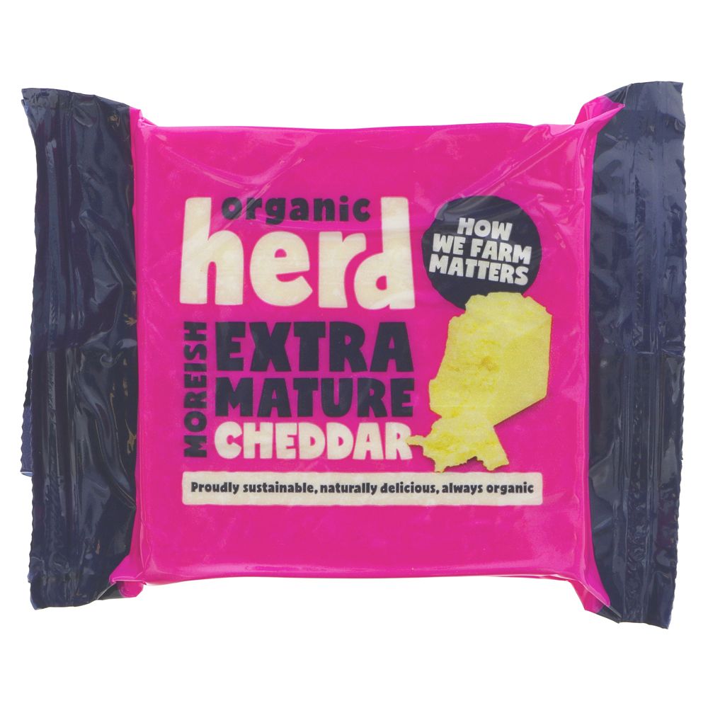 Organic Herd Extra Mature Cheddar - 200G (Org)
