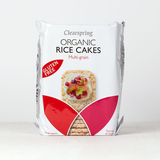 Clearspring Rice Cakes - Multigrain - 130G (Org)