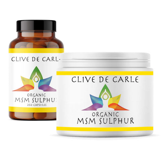 Clive de Carle MSM Sulphur Powder - 454G