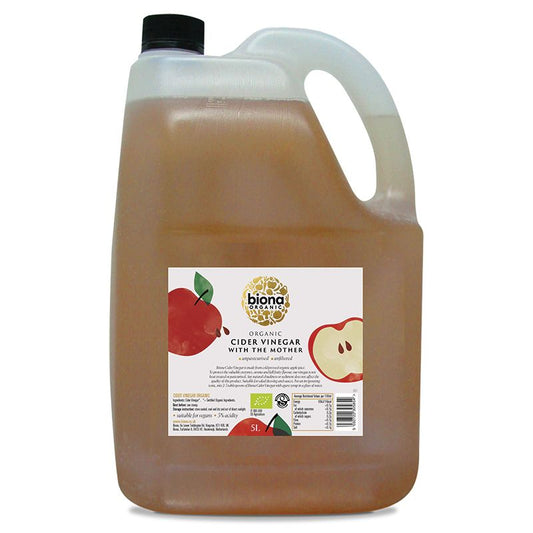 Biona Cider Vinegar With The Mother - 5L (Org)