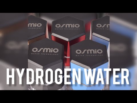 Osmio H2Xagen Hydrogen Water Bottle 210ml - Silver