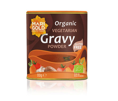 Marigold Vegetarian Gravy Powder - Case of 6 x 110G (Org)