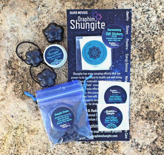 Shungite Essentials Starter Kit - Pack of 6