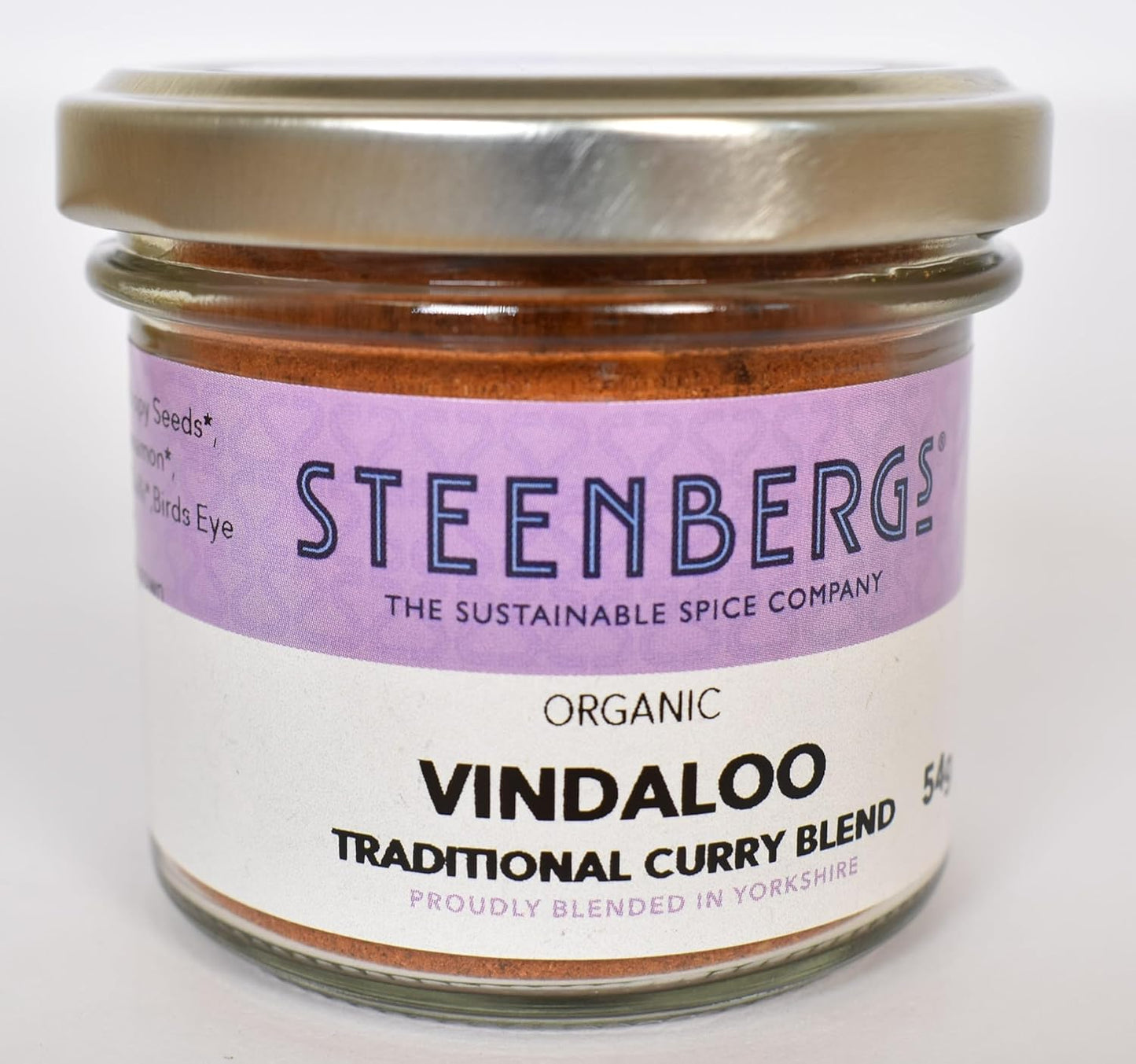 Steenbergs Vindaloo Curry Powder - 54G