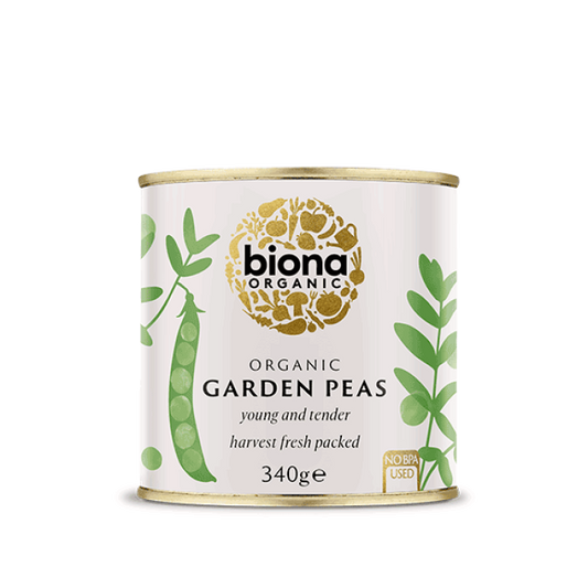 Biona Garden Peas - 340G (Org)