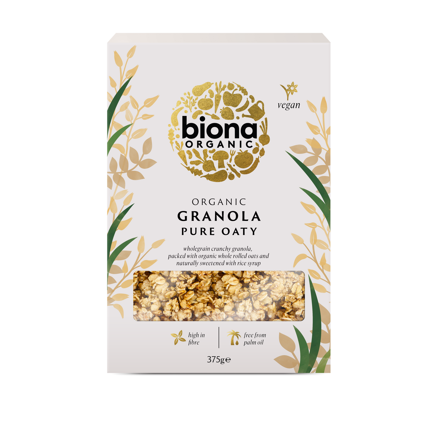 Biona Granola - Pure Oaty - 375G (Org)