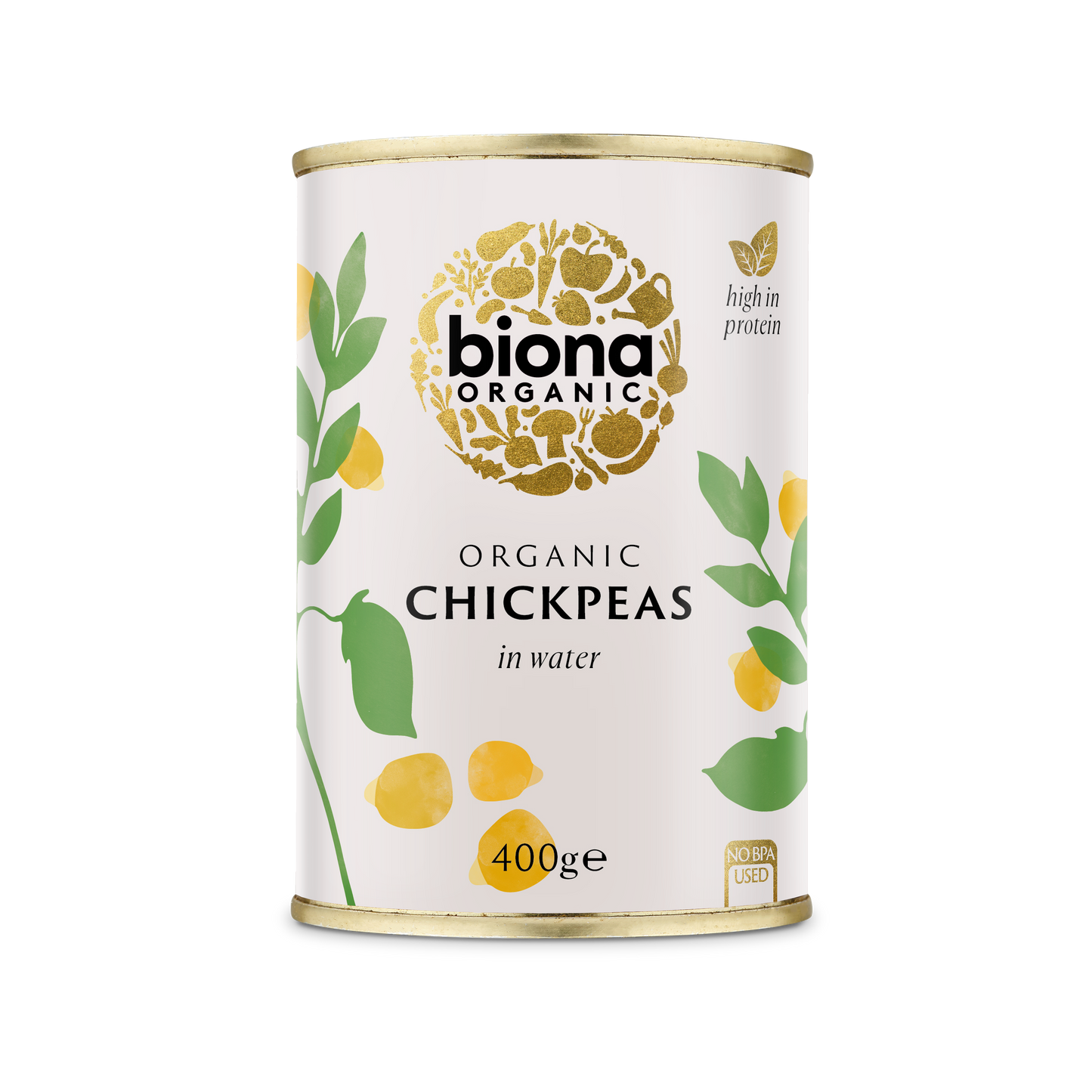 Biona Chickpeas - Case of 6 x 400G (Org)