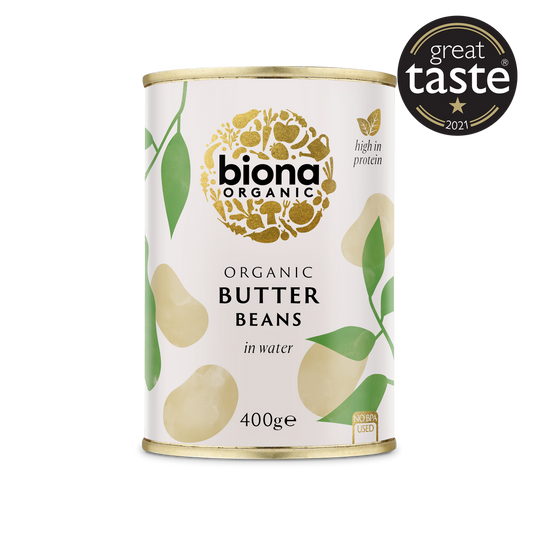 Biona Butter Beans - Case of 6 x 400G (Org)
