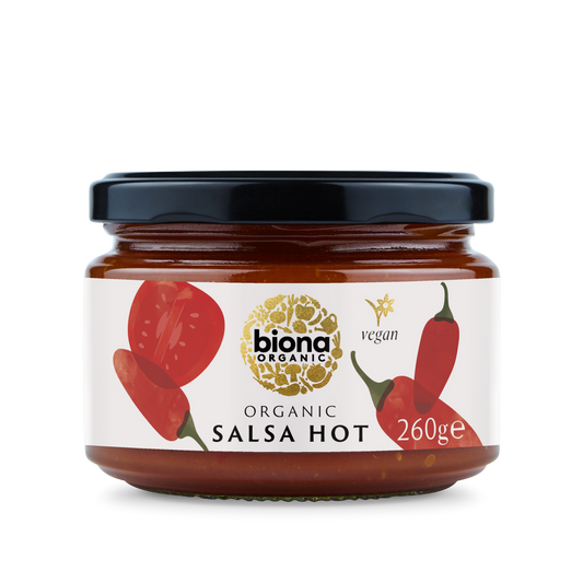 Biona Salsa - Hot - 260G (Org)