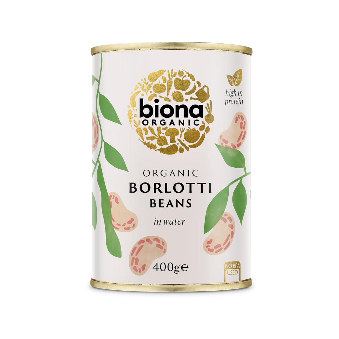 Biona Borlotti Beans - 400G (Org)