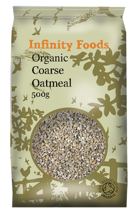 Infinity Foods Coarse Oatmeal (Pinhead) - 500G (Org)