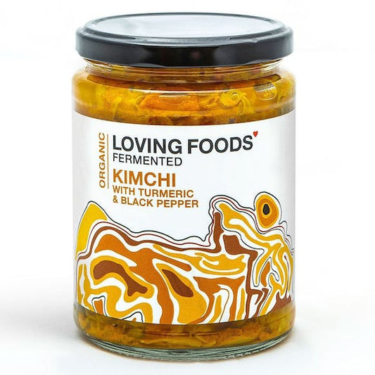 Loving Foods Kimchi - Turmeric & Black Pepper - 500G (Org)