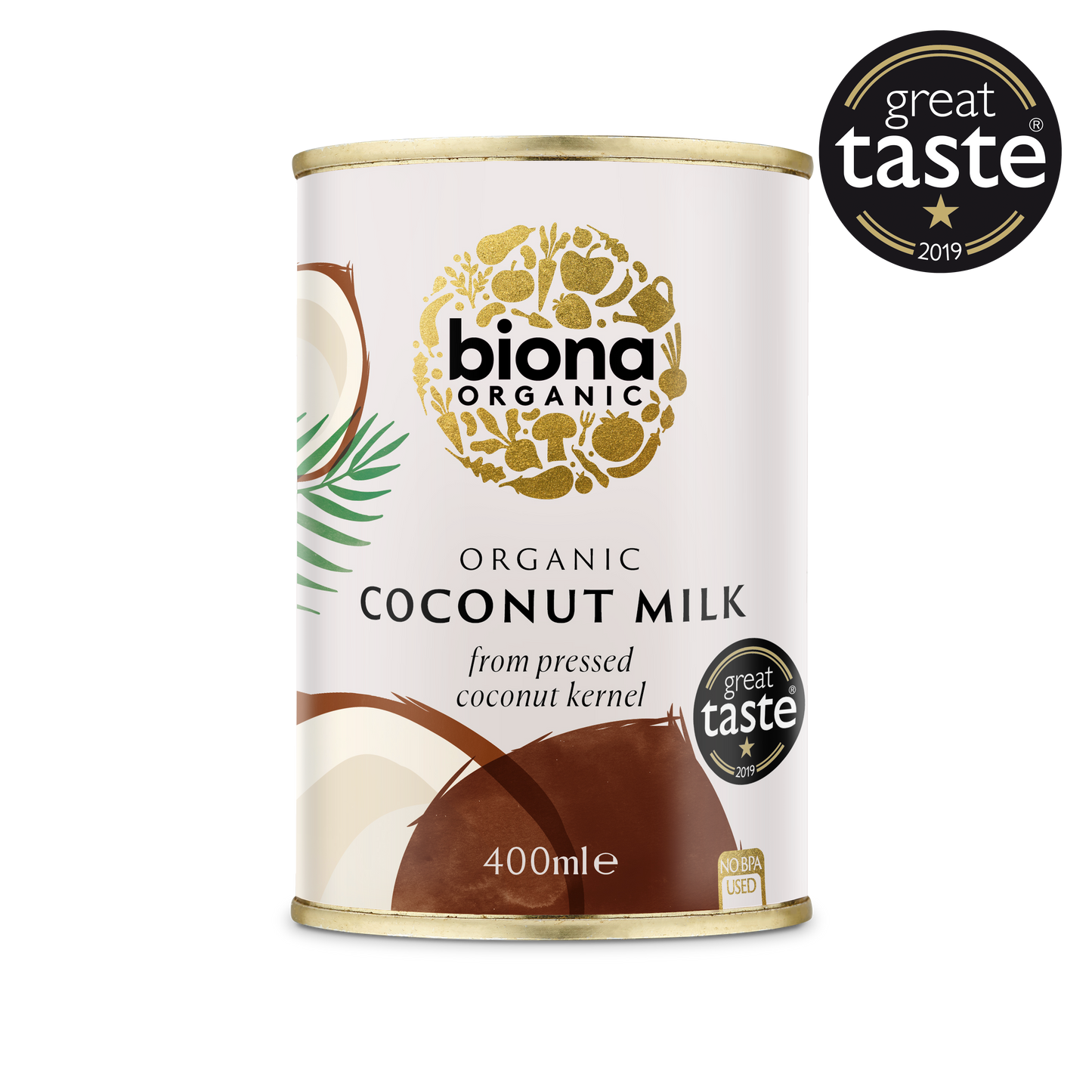 Biona Coconut Milk - Case of 6 x 400ML (Org)