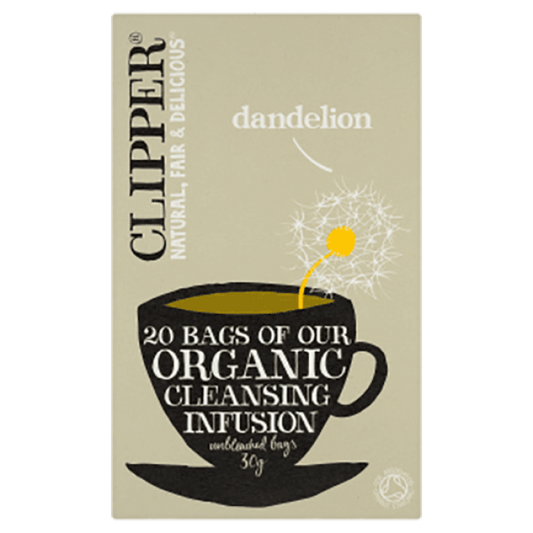 Clipper Dandelion Tea - 6 x 20 Bags (Org)