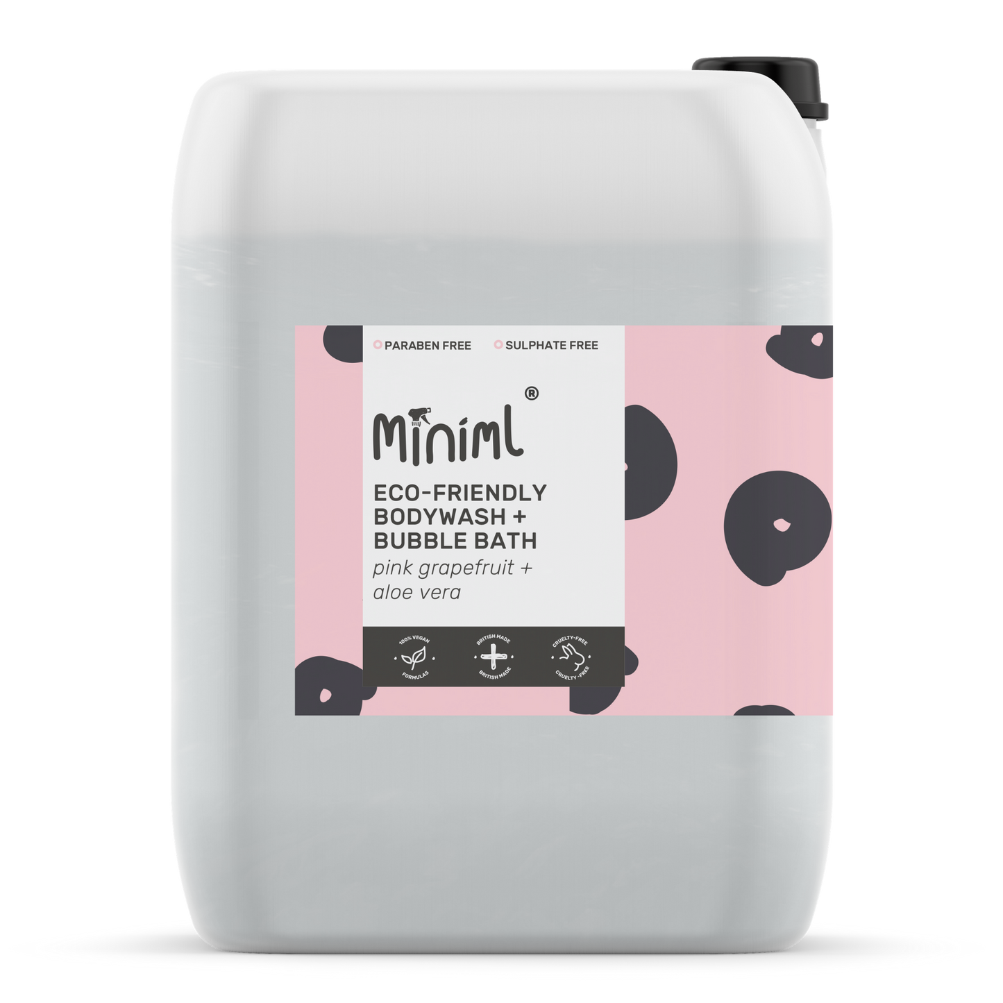 Miniml Bodywash & Bubblebath - 20L