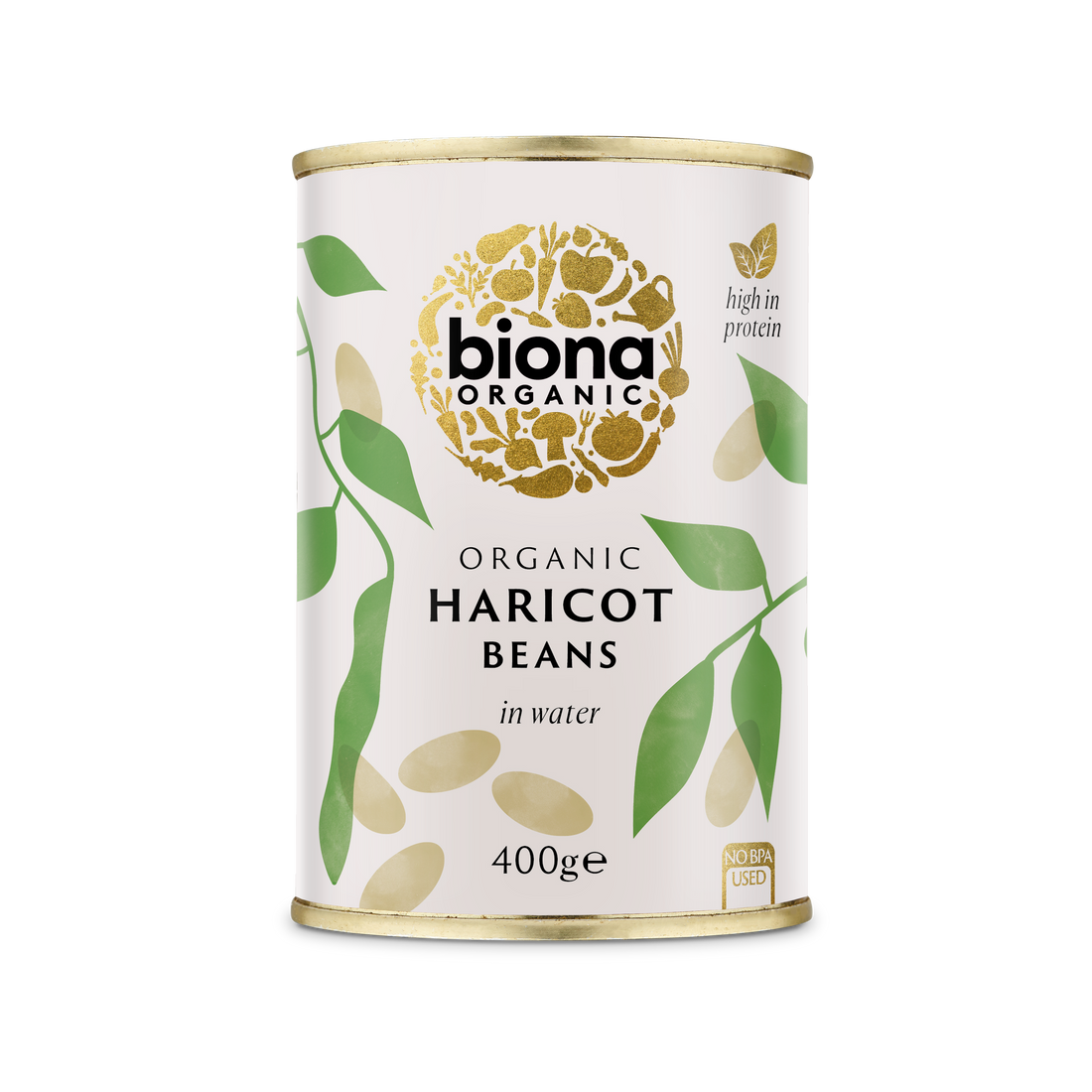Biona Haricot Beans - Case of 6 x 400G (Org)