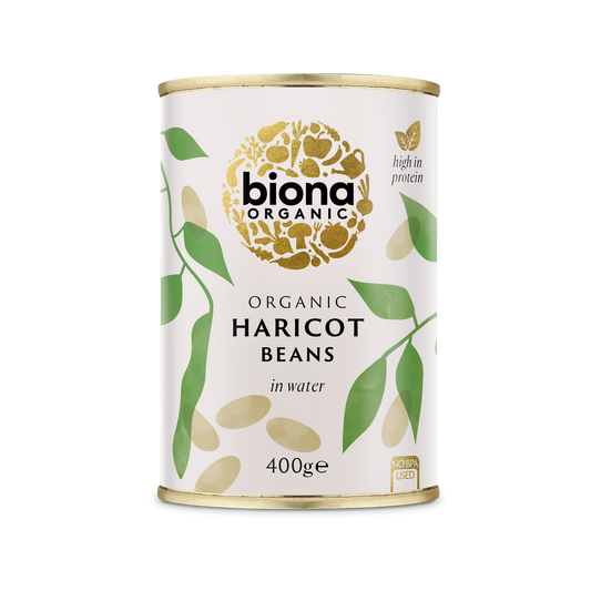 Biona Haricot Beans - Case of 6 x 400G (Org)