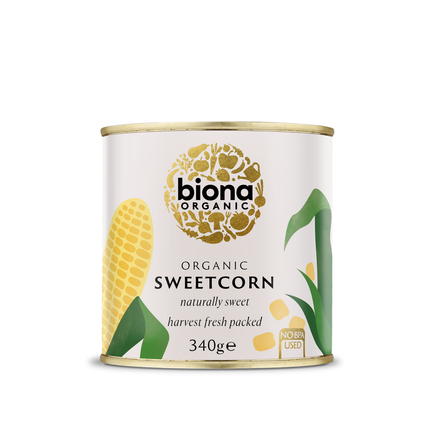 Biona Sweetcorn - 340G (Org)