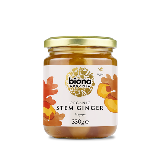 Biona Stem Ginger in Syrup - 330G (Org)