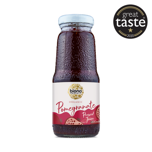 Biona Pure Pomegranate Super Juice - Case of 6 x 200ML (Org)