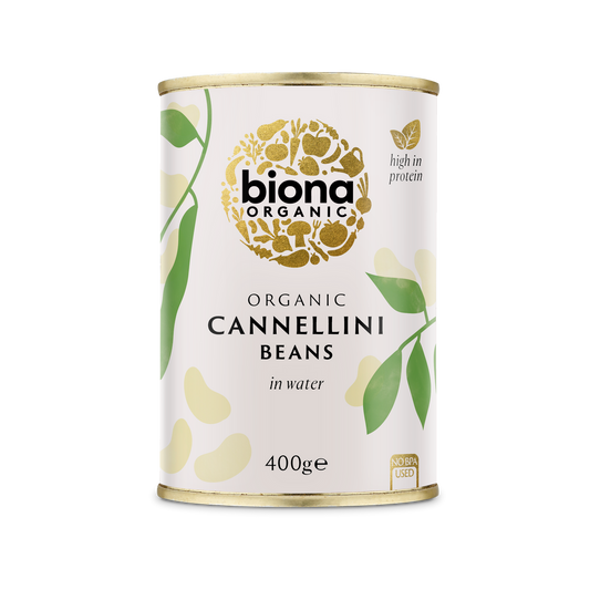 Biona Cannellini Beans - Case of 6 x 400G (Org)