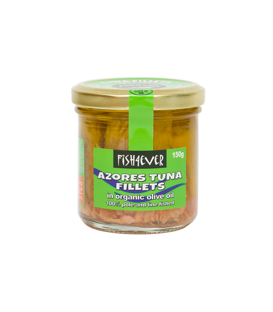 Fish4Ever Azores Tuna Fillets in Olive Oil - 150G (Org)