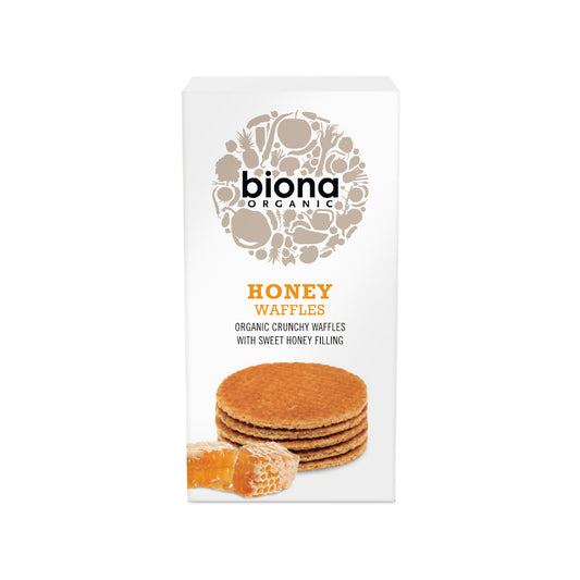 Biona Honey Waffles - 175G (Org)
