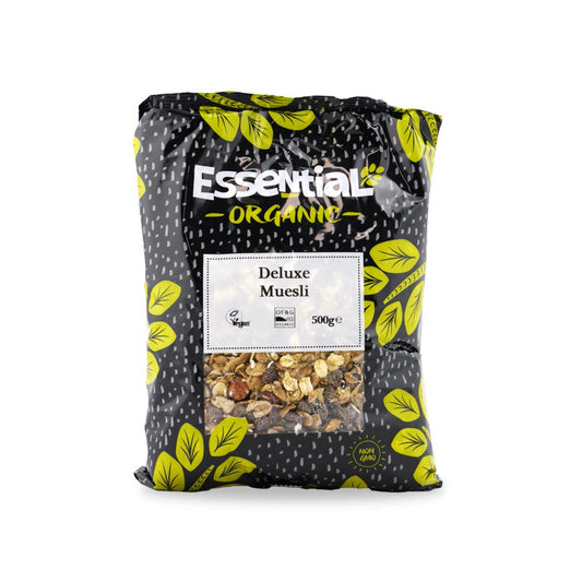 Essential Muesli - Deluxe - Case of 6 x 500G (Org)