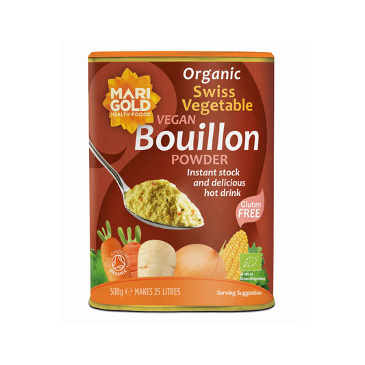 Marigold Swiss Vegetable Vegan Bouillon - Gluten Free - 500G (Org)