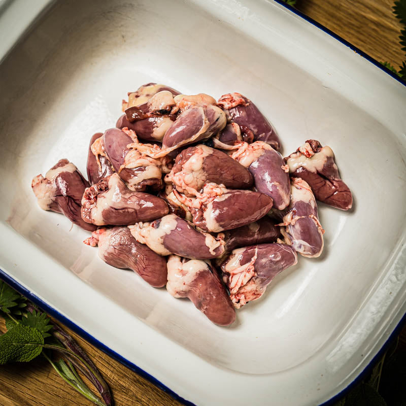 Organic Free Range Chicken Hearts - 250G (Org)