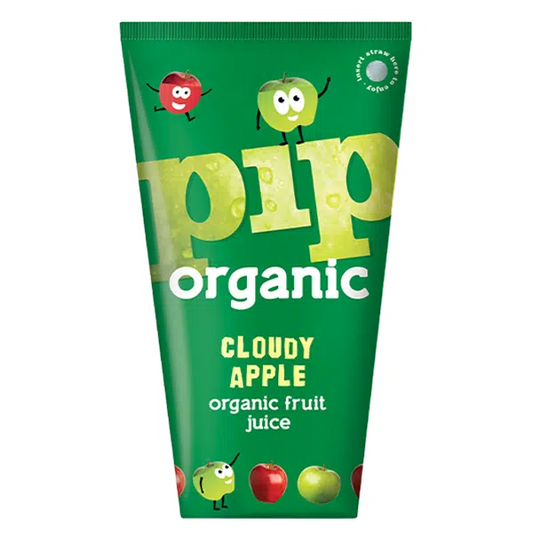 Pip Organic Cloudy Apple Fruit Juice - Case of 4 x 180ML (Org)