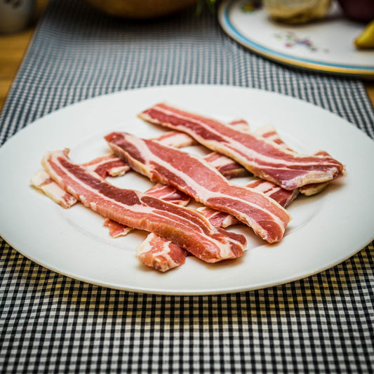 Organic Rare-Breed Streaky Bacon (Org)
