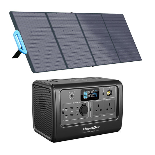 BLUETTI EB70 + PV200 Solar Generator Kit