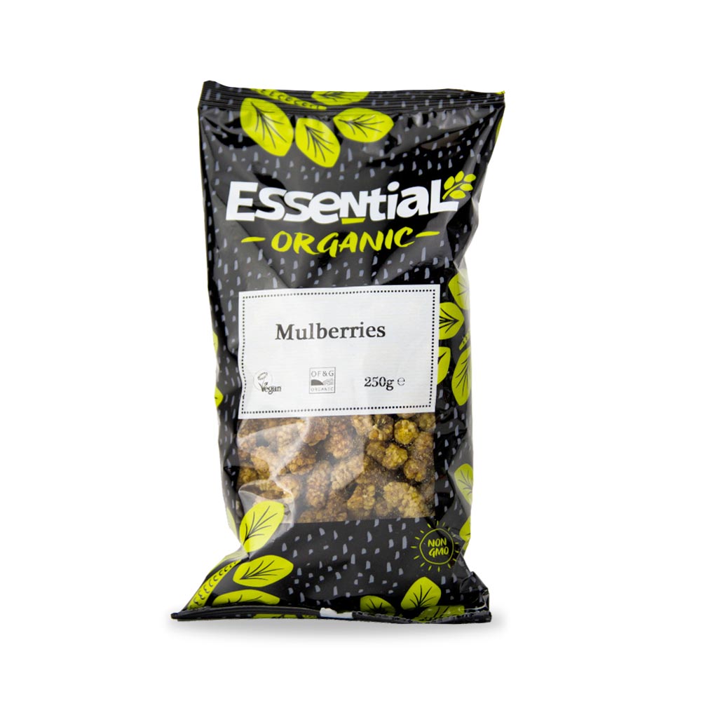 Essential Dried Mulberries - 250G (Org)