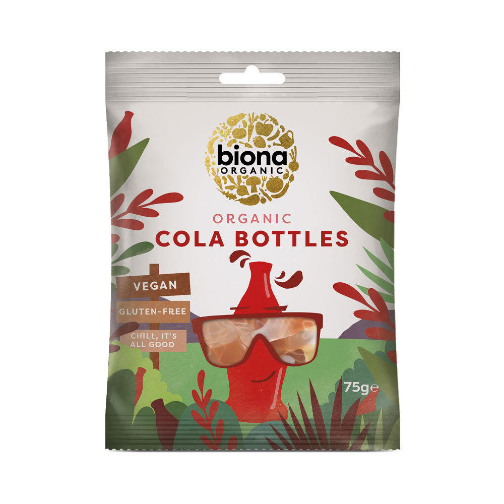 Biona Cola Bottles - Box of 10 x 75G (Org)