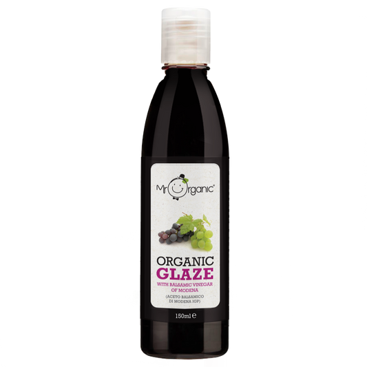 Mr Organic Balsamic Glaze of Modena IGP - Case of 6 X 150ml (Org)