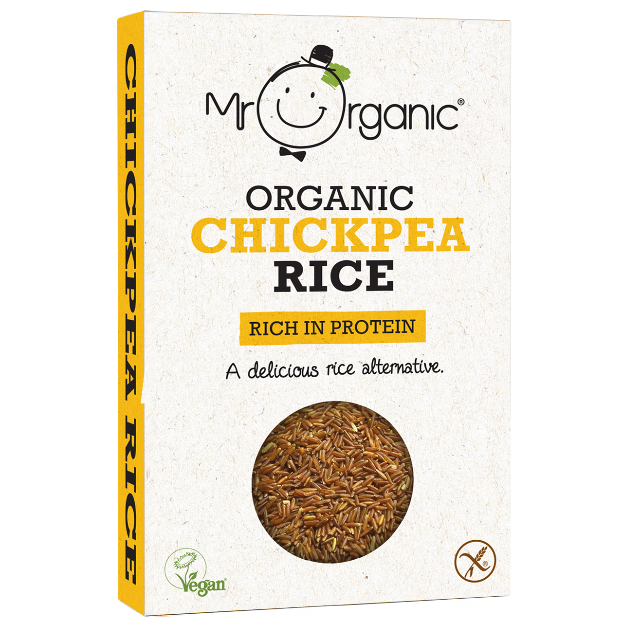Mr Organic Chick Pea Rice - Case of 12 X 250g (Org)