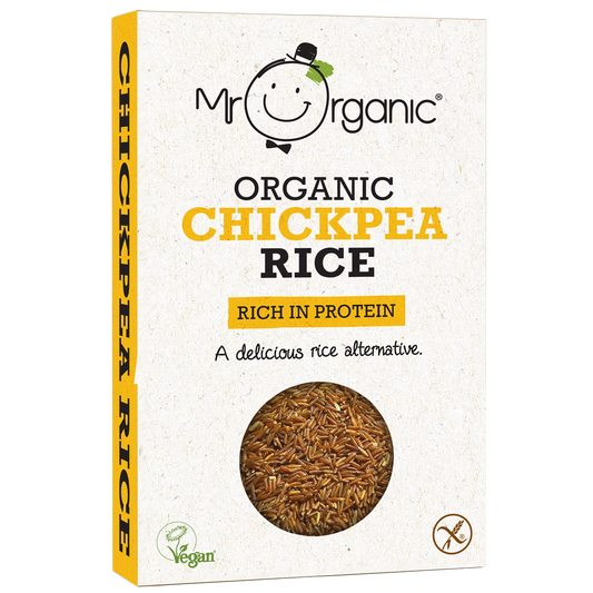 Mr Organic Chick Pea Rice - Case of 12 X 250g (Org)