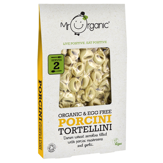 Mr Organic Tortellini with Porcini Mushrooms - Case of 10 X 250g (Org)