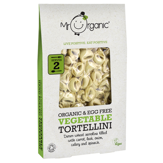 Mr Organic Tortellini with Vegetables - Case of 10 X 250g (Org)