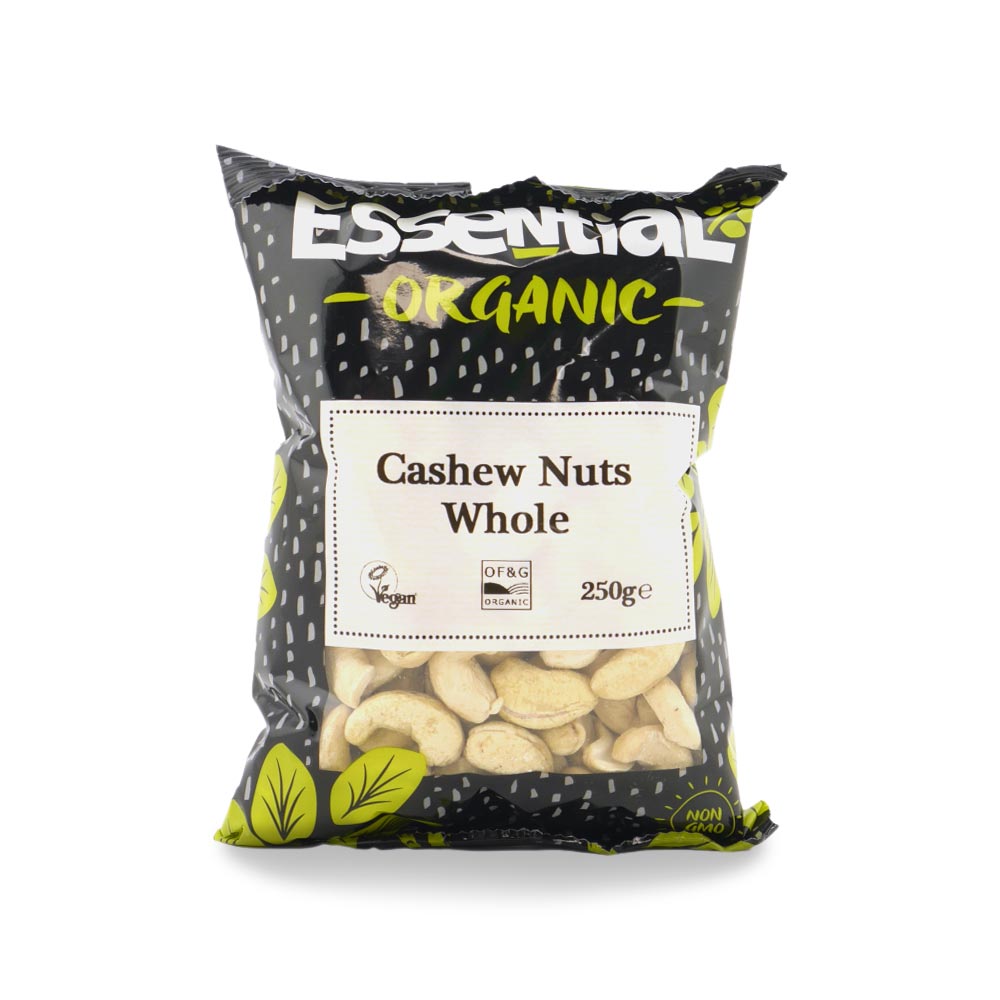 Essential Whole Cashew Nuts - 250G (Org)